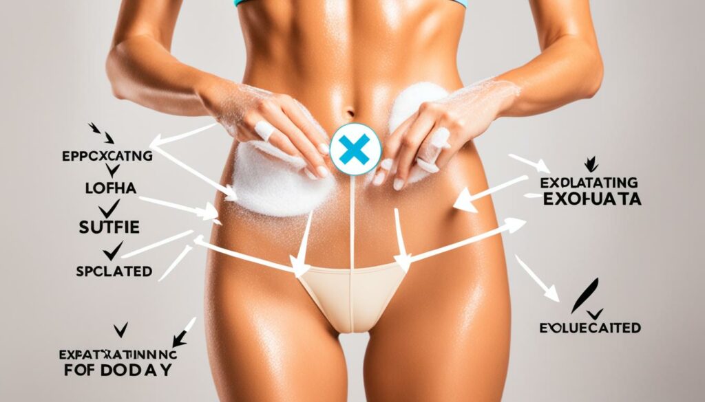 do's and don'ts of exfoliating before spray tan