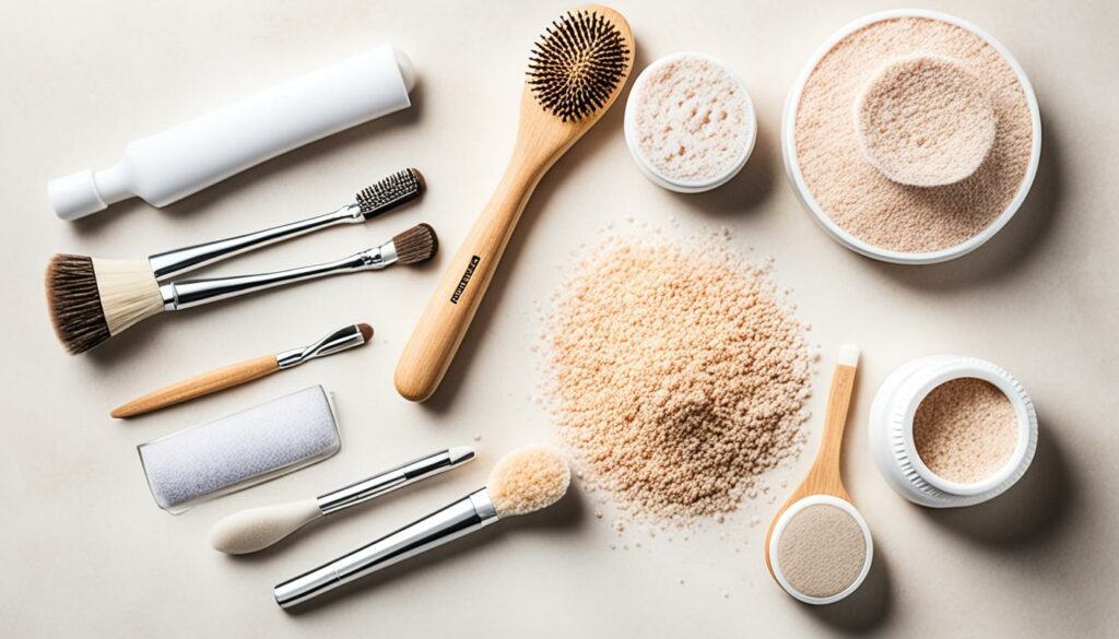 exfoliating tools