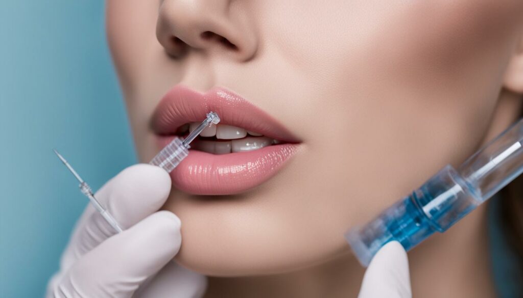 Consultation meeting for dermal lip filler