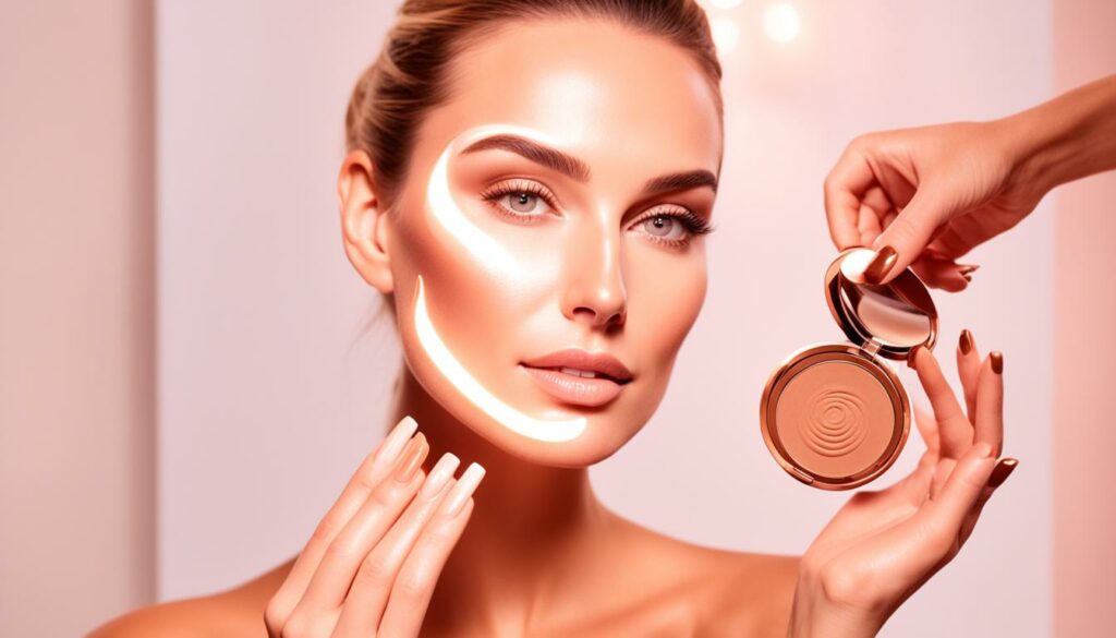 easy application of bronzer sticks