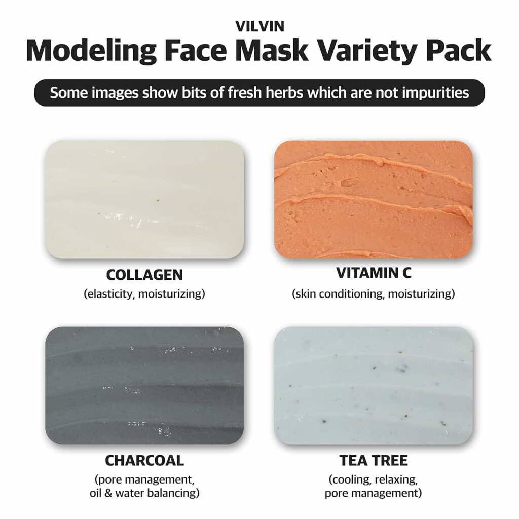 Tea Tree Peel off Jelly Face Mask Powder Pack - Face mask skin care for Soothing and Pore Management - Modeling Mask - face mask set - facial kit