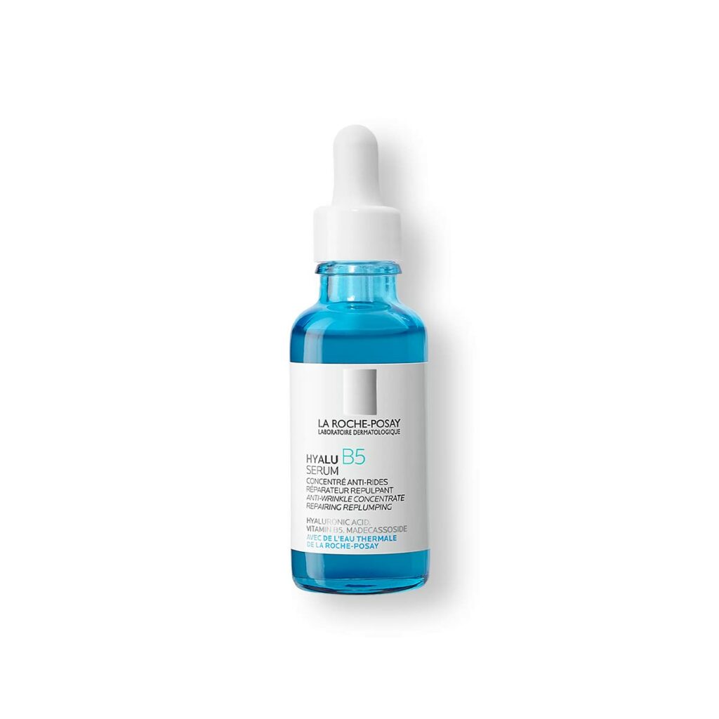 La Roche-Posay Hyalu B5 Pure Hyaluronic Acid Serum for Face | Vitamin B5 + Hyaluronic Acid + Madecassoside | Hydrating Serum Visibly Plumps Skin | Sensitive Skin Safe | Anti Aging Serum | Oil-Free